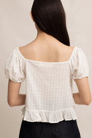 Lilia Puff Sleeve Top