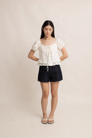 Lilia Puff Sleeve Top