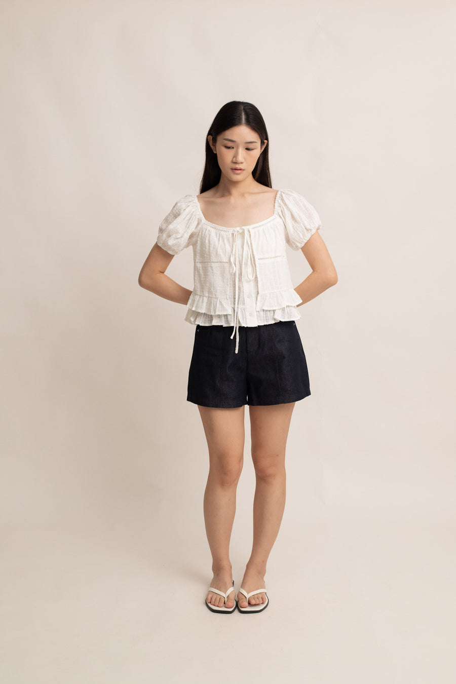 Lilia Puff Sleeve Top