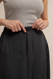 Linnie Linen Midi Skirt