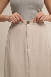 Linnie Linen Midi Skirt
