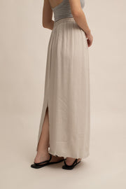 Linnie Linen Midi Skirt