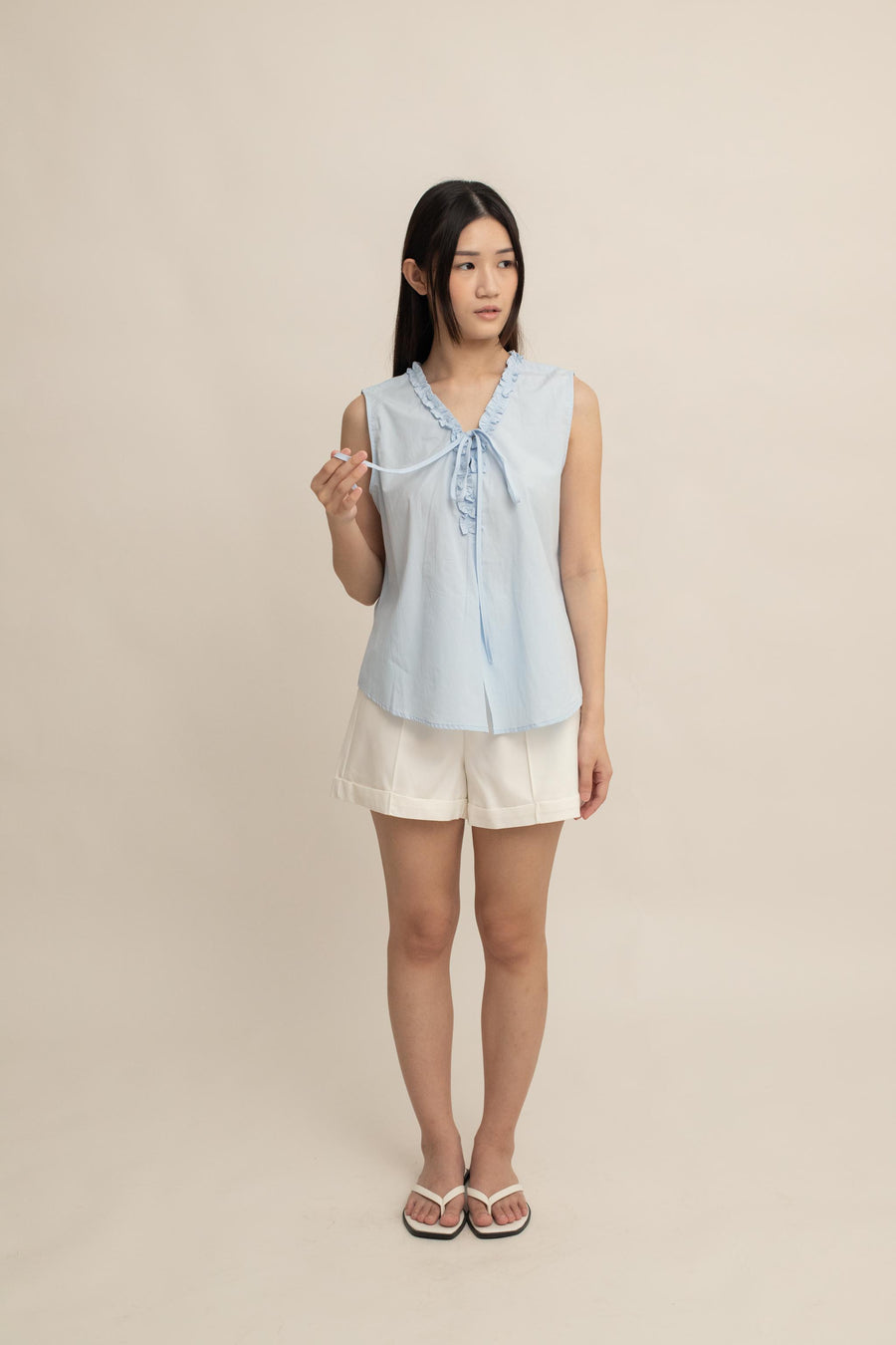 Lucie Ruffle Top