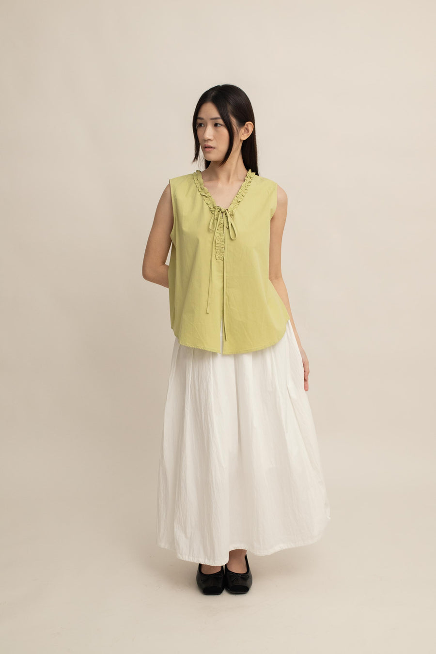 Lucie Ruffle Top
