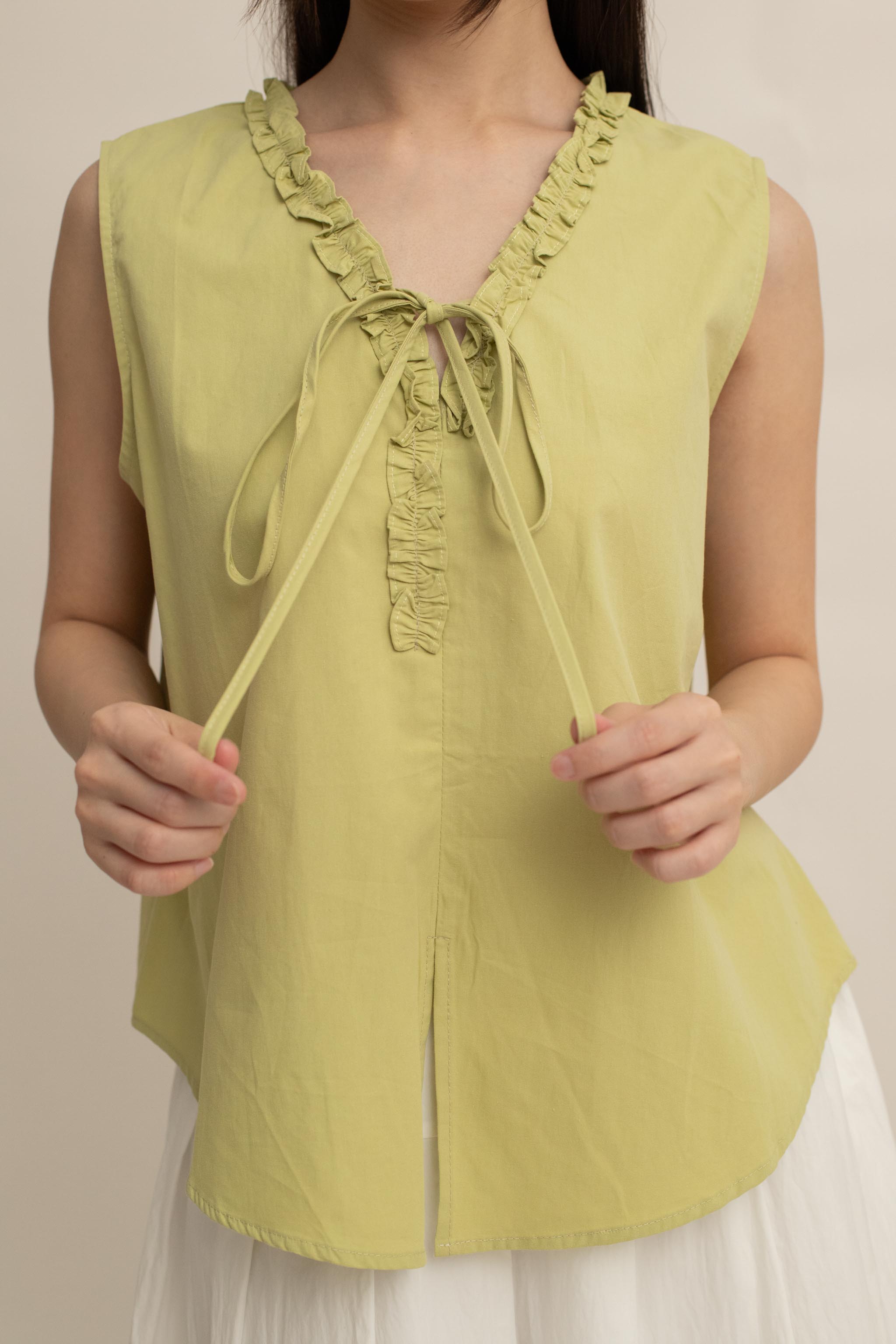 Lucie Ruffle Top