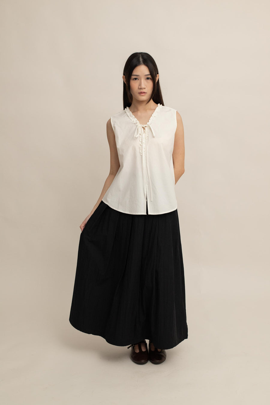 Lucie Ruffle Top