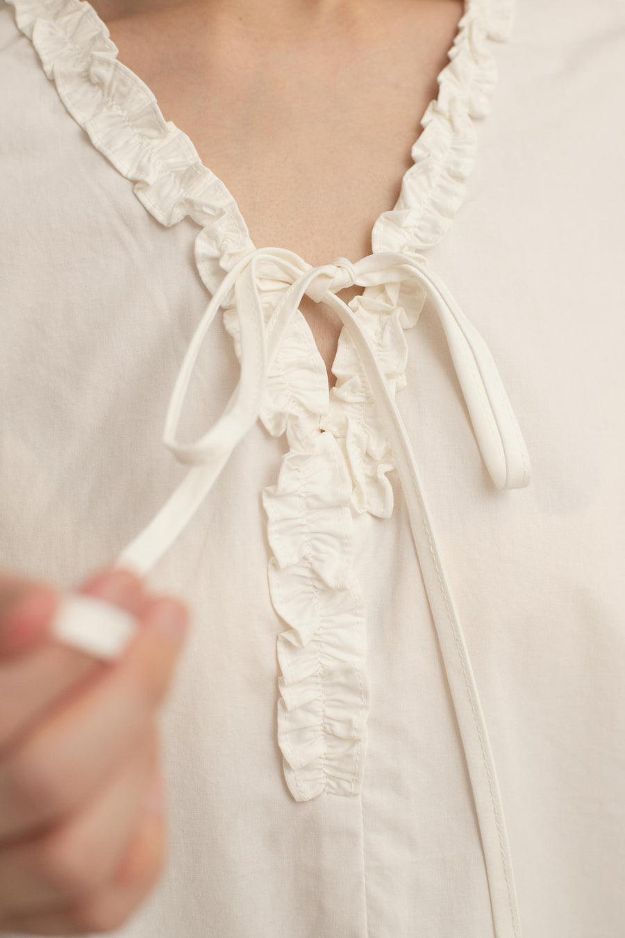 Lucie Ruffle Top