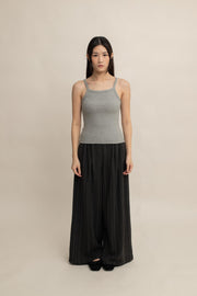 Lune Ribbed Square-Neck Cami