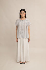 Lyra Button Top