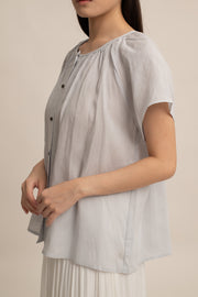 Lyra Button Top