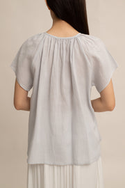Lyra Button Top