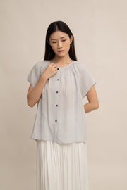 Lyra Button Top