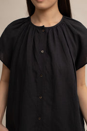 Lyra Button Top