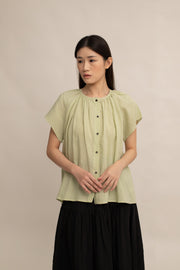 Lyra Button Top