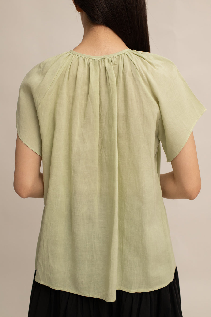 Lyra Button Top
