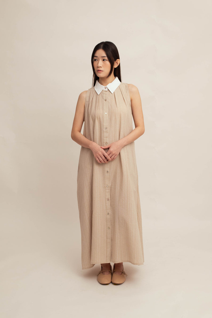 Maribel Collar Dress
