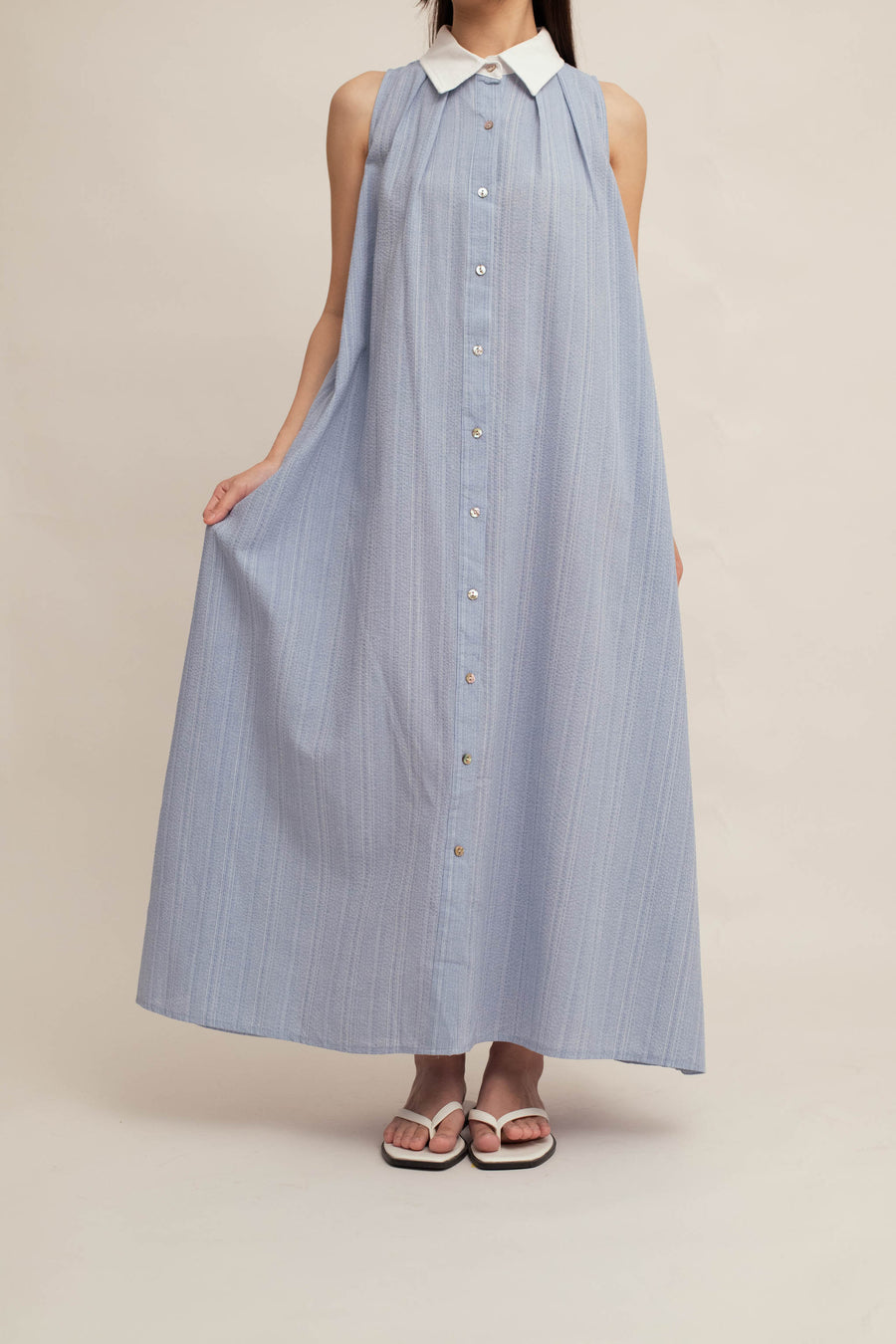 Maribel Collar Dress