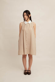 Maribel Collar Midi Dress