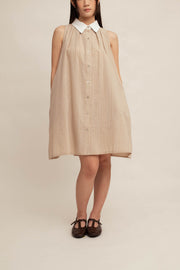 Maribel Collar Midi Dress