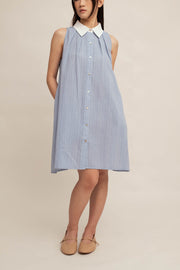 Maribel Collar Midi Dress