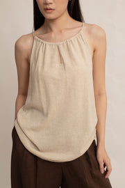 Noel Gathered Top