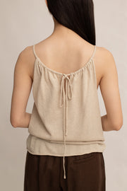 Noel Gathered Top