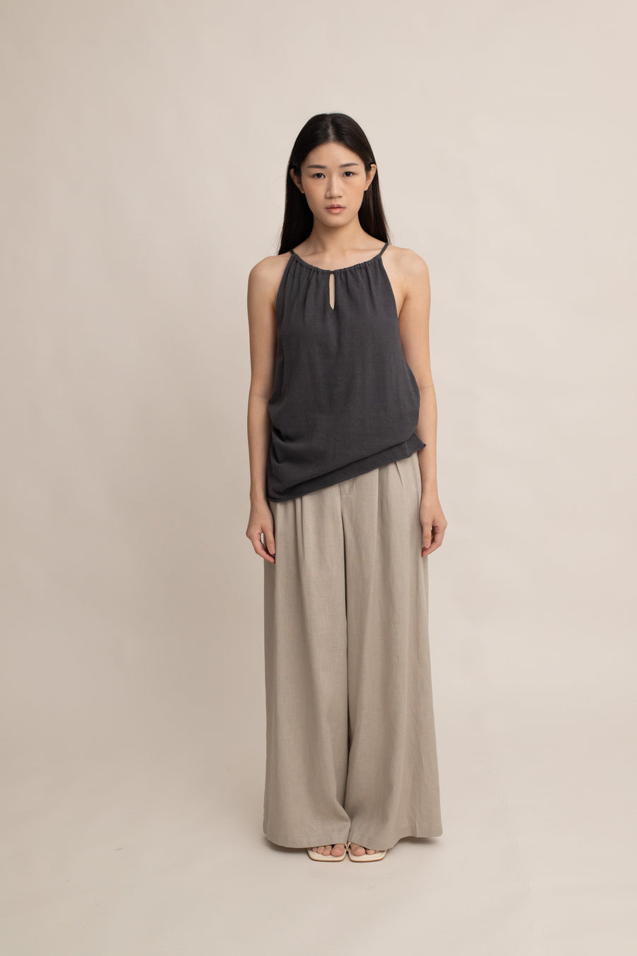 Noel Gathered Top
