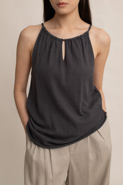 Noel Gathered Top
