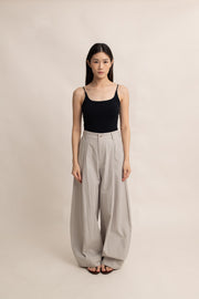 Opal Wide-Leg Cotton Pants