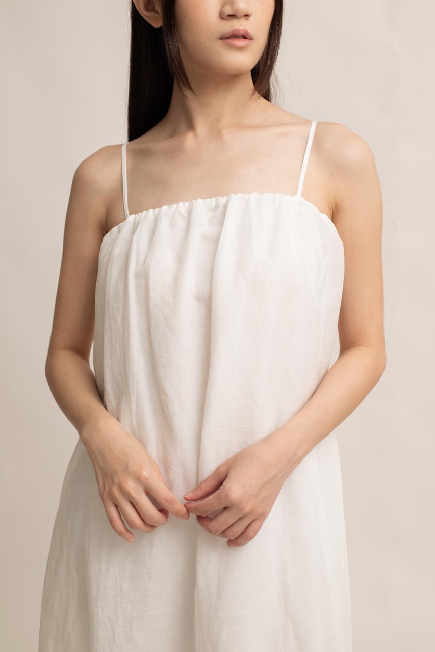 Clara Linen Maxi Dress