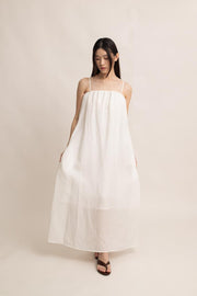 Clara Linen Maxi Dress