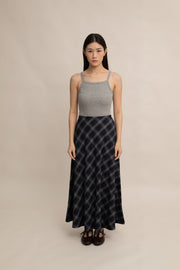 Revee Plaid A-Line Skirt
