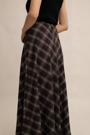 Revee Plaid A-Line Skirt