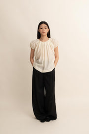 Ruelle Soft Pleated Top