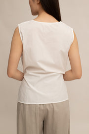 Tara Button Top