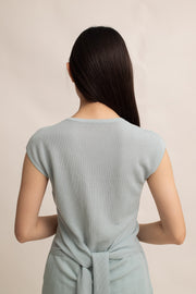 Teddy Soft Knit Tie Vest