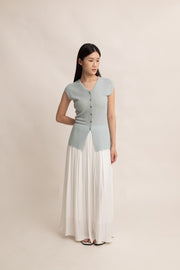 Teddy Soft Knit Tie Vest