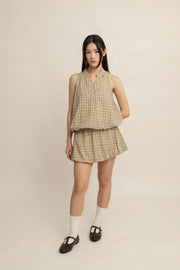 Thea Checked Dress