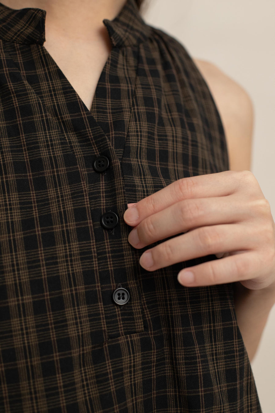 Thea Checked Dress