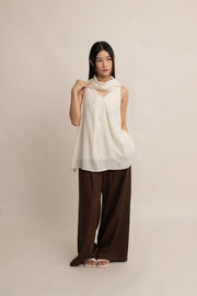 Vanessa Tie-Front Top