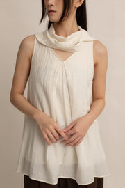 Vanessa Tie-Front Top