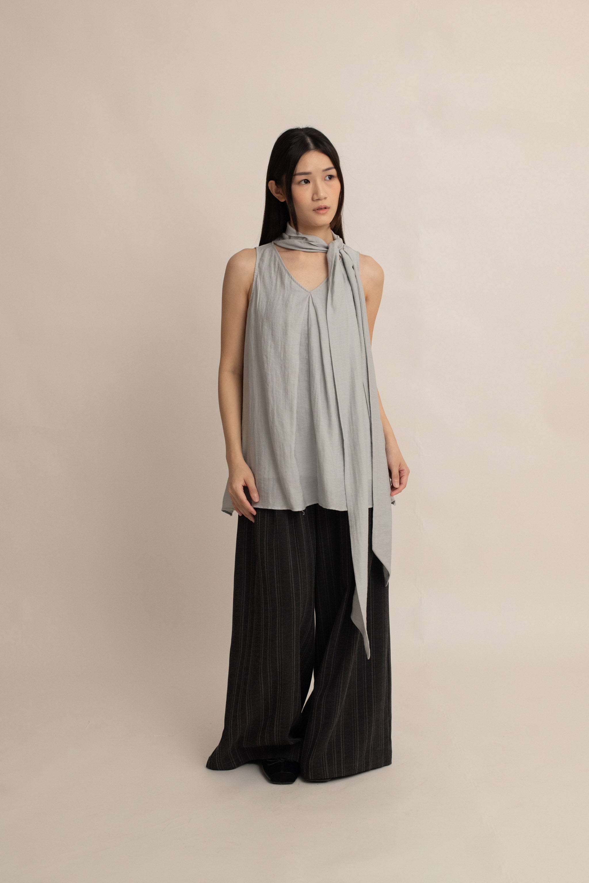 Vanessa Tie-Front Top