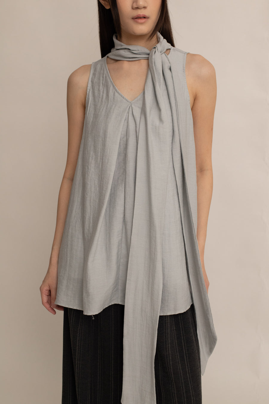 Vanessa Tie-Front Top