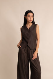 Varelle Linen Vest