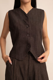 Varelle Linen Vest