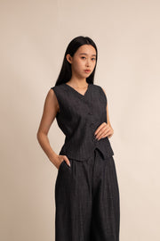 Varelle Linen Vest