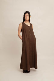 Viola Button Dress
