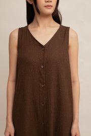 Viola Button Dress