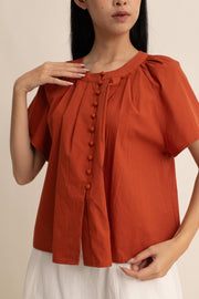 Vreni Button Top