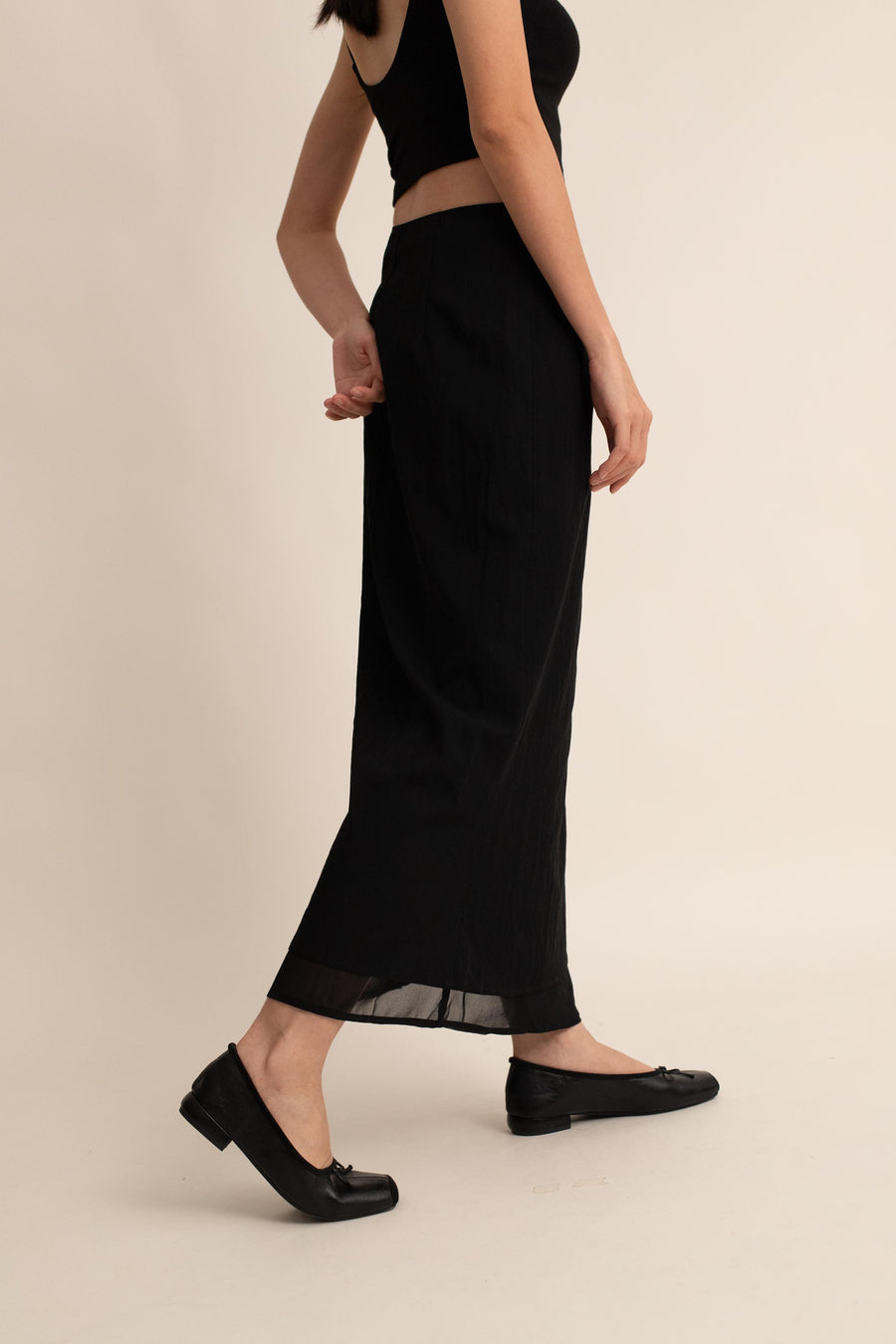 Capri Tie-front Skirt
